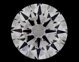 0.23 carat Round diamond F  VVS2 Excellent