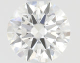 0.33 carat Round diamond I  VVS2 Excellent