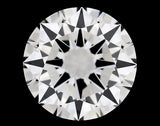 0.50 carat Round diamond F VVS2 Excellent