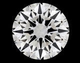 0.32 carat Round diamond D  VVS2 Excellent