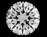 0.45 carat Round diamond F  I1 Excellent