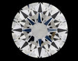 0.25 carat Round diamond E VVS2 Excellent