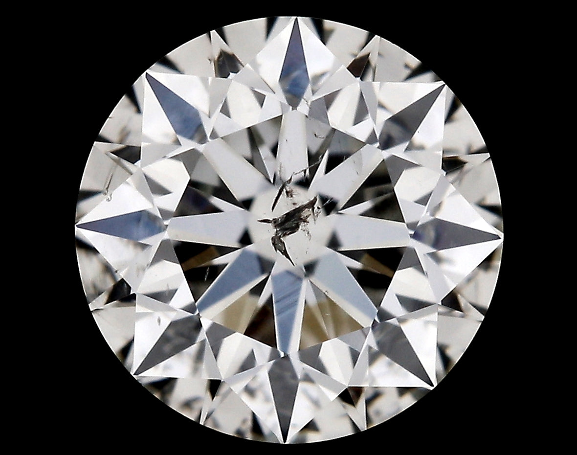 0.61 carat Round diamond H  I1 Excellent