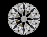 0.51 carat Round diamond J  IF Excellent