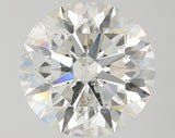 2.21 carat Round diamond J  I1 Excellent