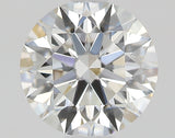 0.52 carat Round diamond J VVS1 Excellent