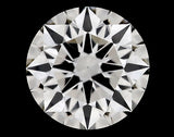 0.24 carat Round diamond F VVS1 Excellent