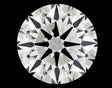 0.63 carat Round diamond J VS2 Excellent