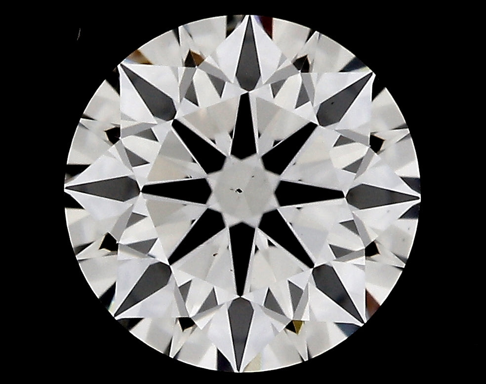 0.53 carat Round diamond F VS2 Excellent