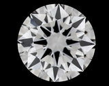 0.24 carat Round diamond E VVS2 Excellent