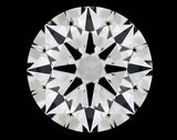 0.22 carat Round diamond D  VVS2 Excellent