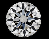 0.45 carat Round diamond E VVS2 Excellent