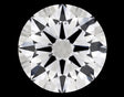 0.25 carat Round diamond E IF Excellent