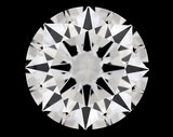 0.43 carat Round diamond E VVS1 Excellent