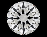 0.39 carat Round diamond F IF Excellent