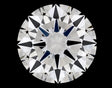 0.20 carat Round diamond D VVS1 Excellent