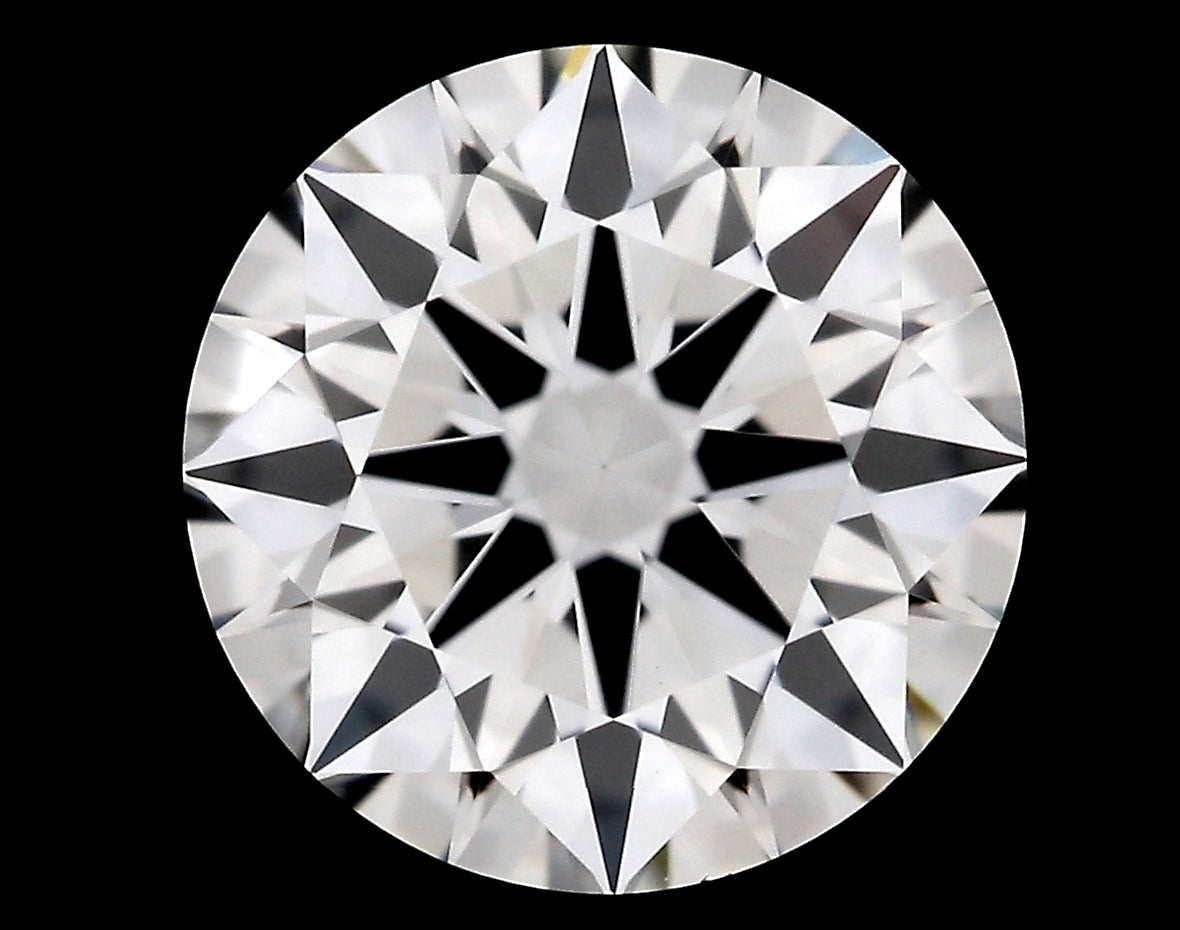 0.53 carat Round diamond F  VVS2 Excellent