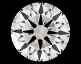 0.56 carat Round diamond G  VVS2 Excellent