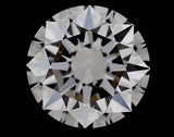 0.21 carat Round diamond D  VVS2 Excellent