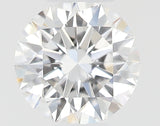 0.19 carat Round diamond F  IF Excellent