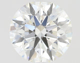0.53 carat Round diamond J IF Excellent