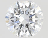 0.23 carat Round diamond E VVS2 Excellent