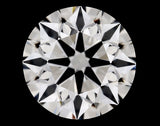 0.63 carat Round diamond E VVS1 Excellent