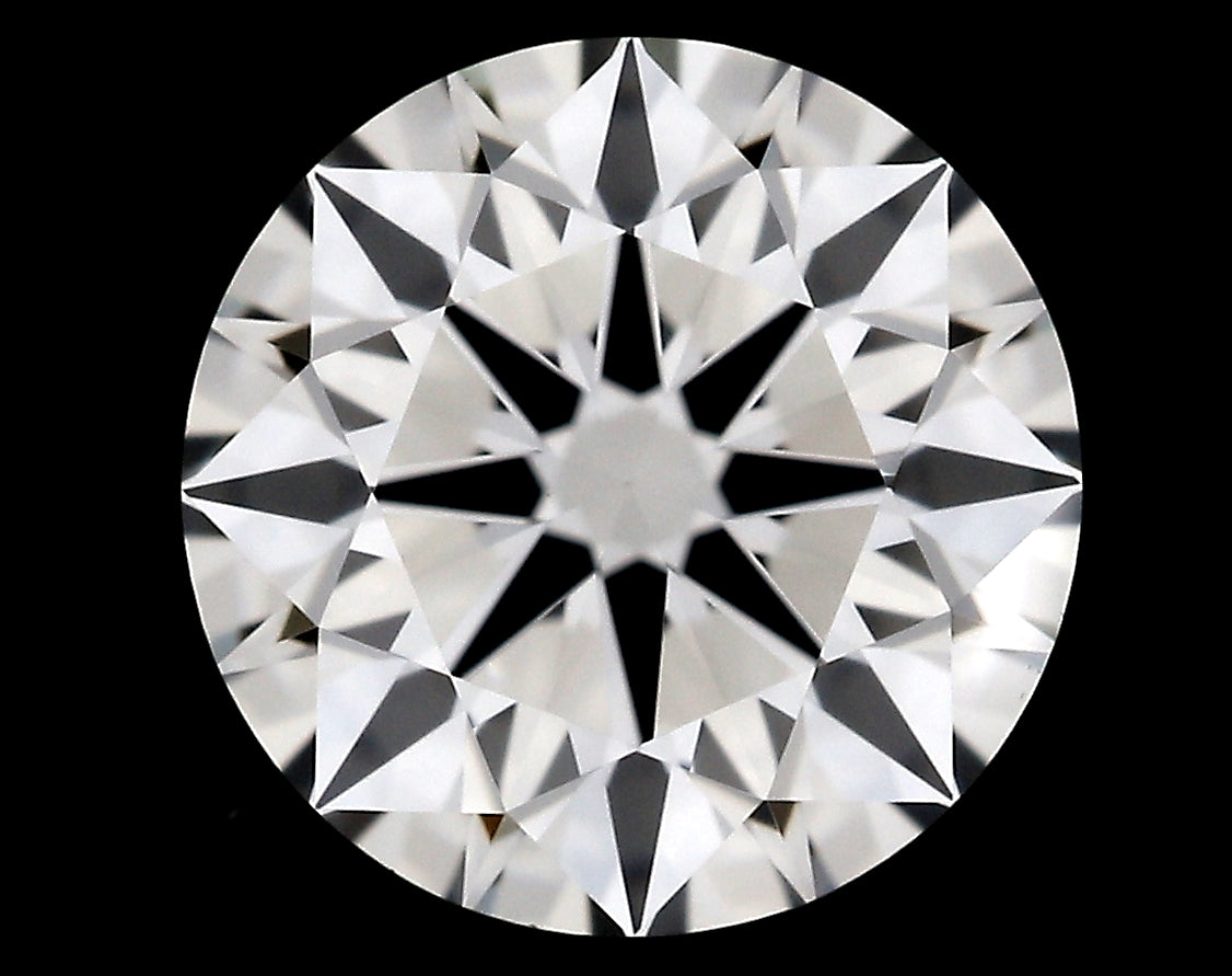 0.52 carat Round diamond I  VVS2 Excellent