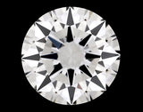 0.21 carat Round diamond D VVS2 Excellent