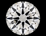 0.70 carat Round diamond K  VVS2 Excellent