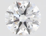 0.21 carat Round diamond D VVS2 Excellent