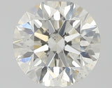 0.90 carat Round diamond J  SI1 Excellent