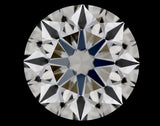 0.51 carat Round diamond E  VVS2 Excellent