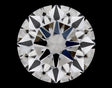 0.24 carat Round diamond D VVS1 Excellent