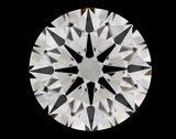 0.50 carat Round diamond I  VVS1 Excellent