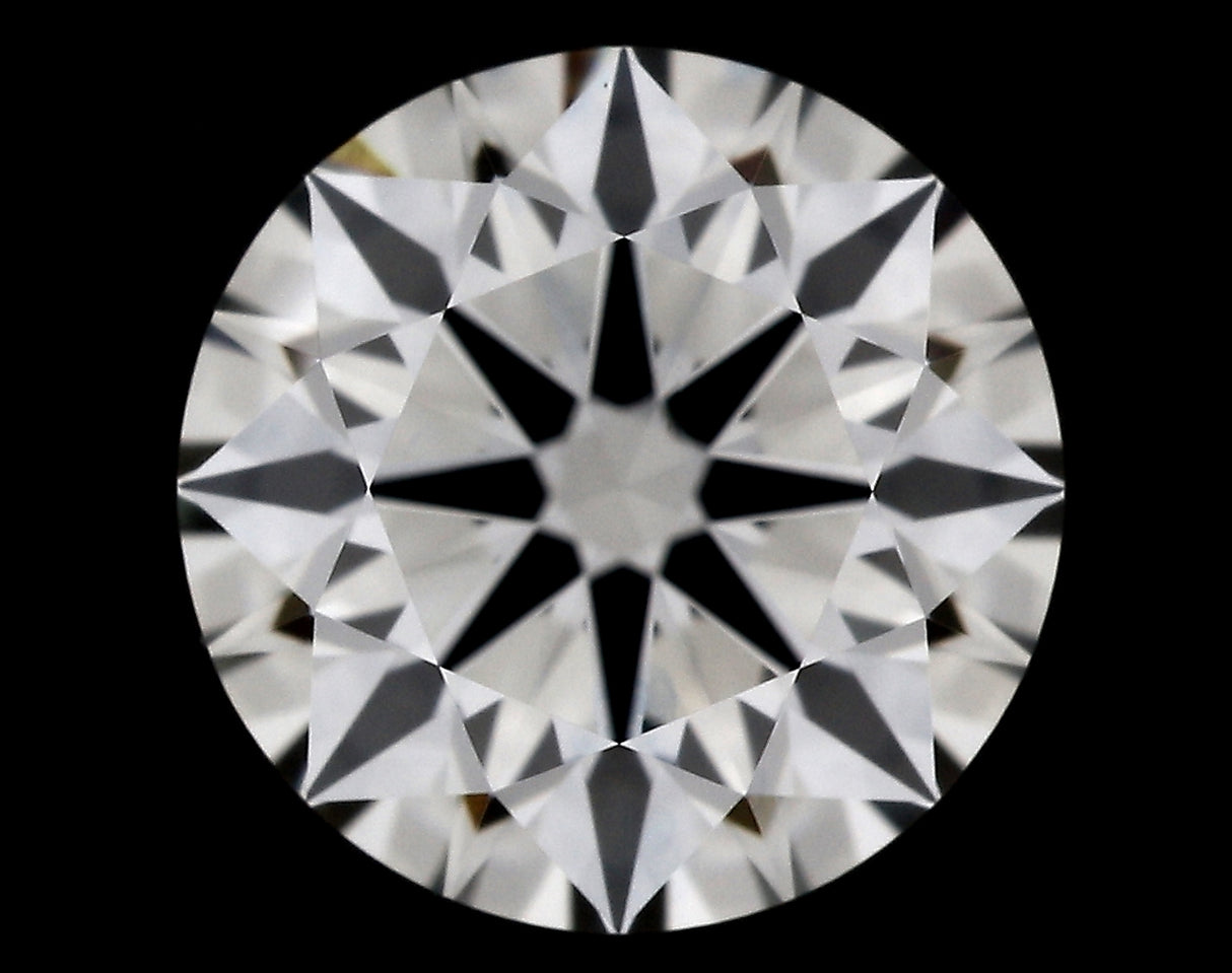 0.72 carat Round diamond K  VVS2 Excellent