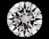 0.33 carat Round diamond I  VVS2 Excellent