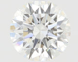 0.50 carat Round diamond I VVS2 Excellent