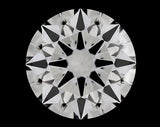 0.25 carat Round diamond D VVS2 Excellent