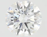 0.50 carat Round diamond H VVS2 Excellent