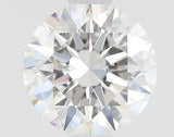 0.42 carat Round diamond F  VVS2 Excellent