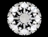 0.45 carat Round diamond E VVS2 Excellent