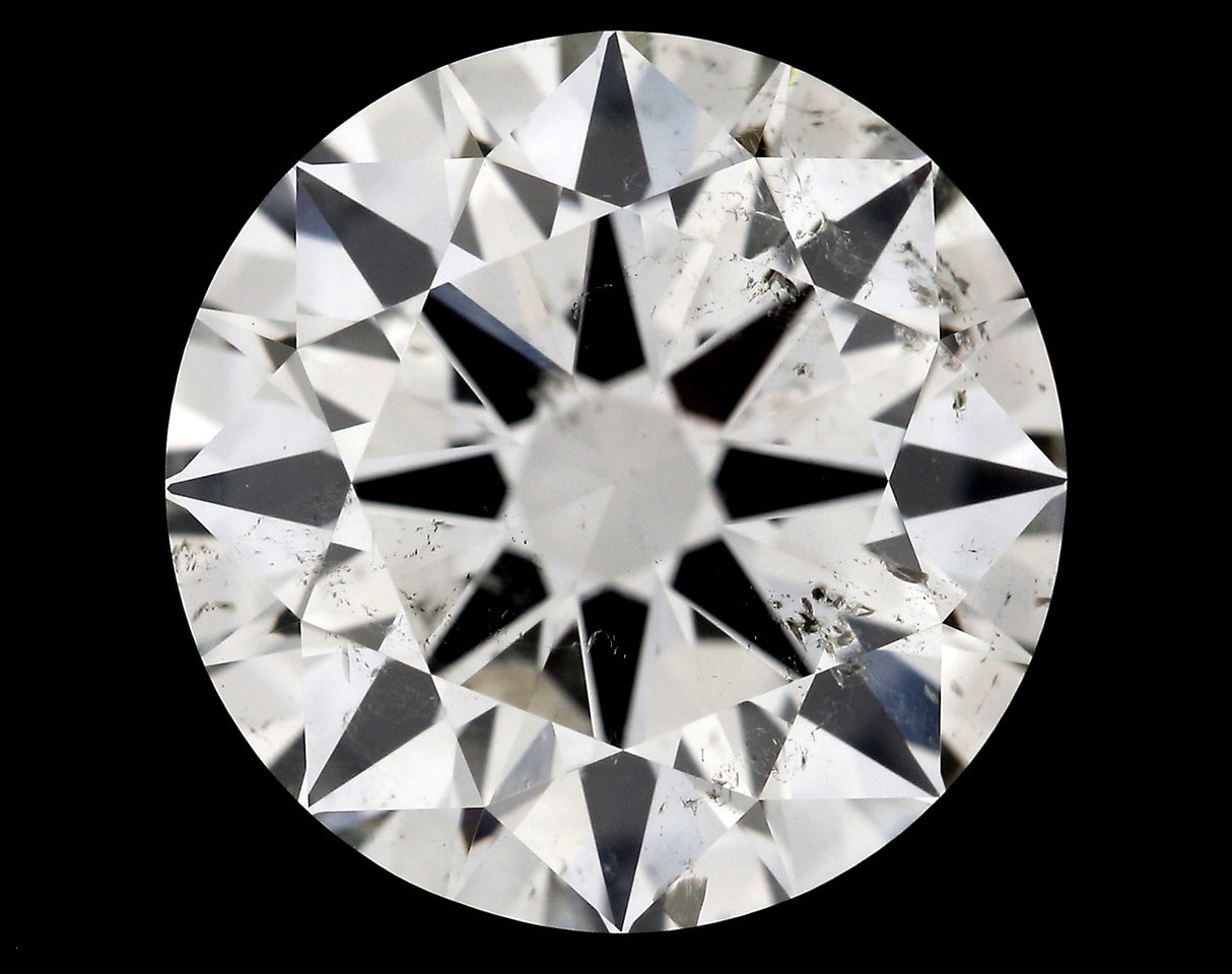 2.32 carat Round diamond I  I1 Excellent