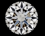 0.52 carat Round diamond F SI1 Excellent