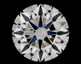 0.71 carat Round diamond K  VVS2 Excellent