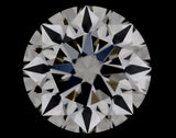 0.70 carat Round diamond I  VVS1 Excellent