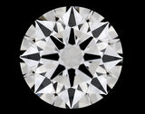 0.25 carat Round diamond E VVS2 Excellent
