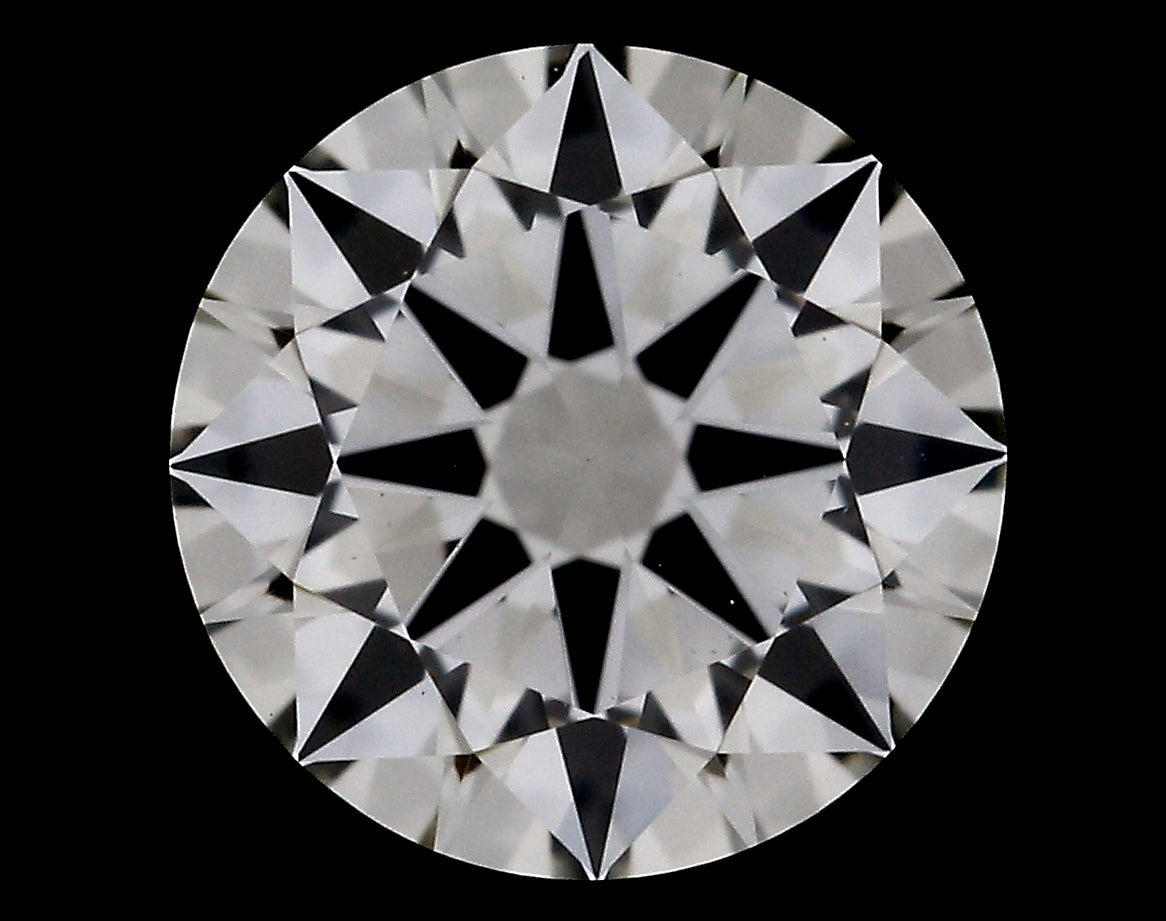 0.45 carat Round diamond J  VVS2 Excellent