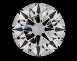 0.33 carat Round diamond F  VVS2 Excellent