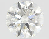 0.38 carat Round diamond I VVS1 Excellent